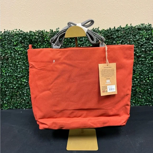 ORI London TRAFALGAR TOTE IN ROOIBOS - Picture 4 of 12